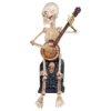 Animeret skelet med banjo-prop