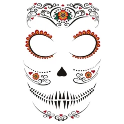 Ansigtstatoveringer Day of the Dead
