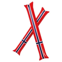 Applausstave Norske Flag