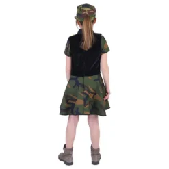 Armykjole Børnekostume