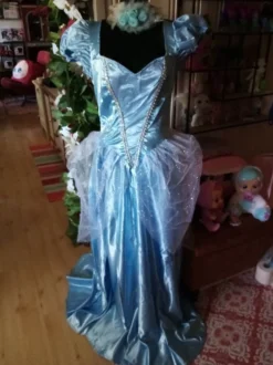 Askepot Balkjole Kostume Deluxe