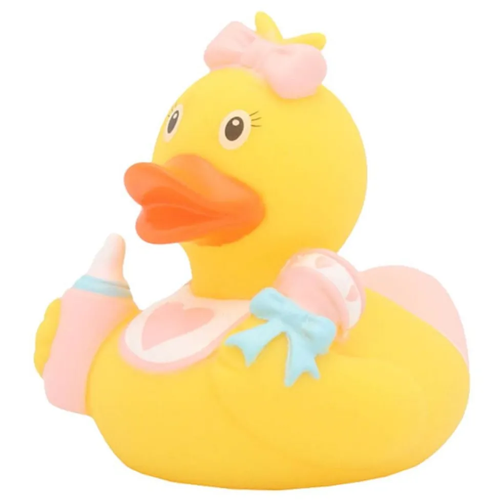 Badeand Babypige