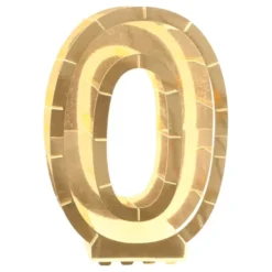 Ballonboks Tal Guld Metallic