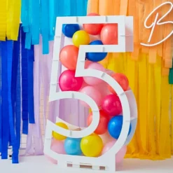 Ballonboks Tal Hvid