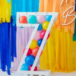 Ballonboks Tal Hvid