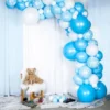 Ballonbue Blå/Hvid