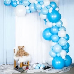 Ballonbue Blå/Hvid