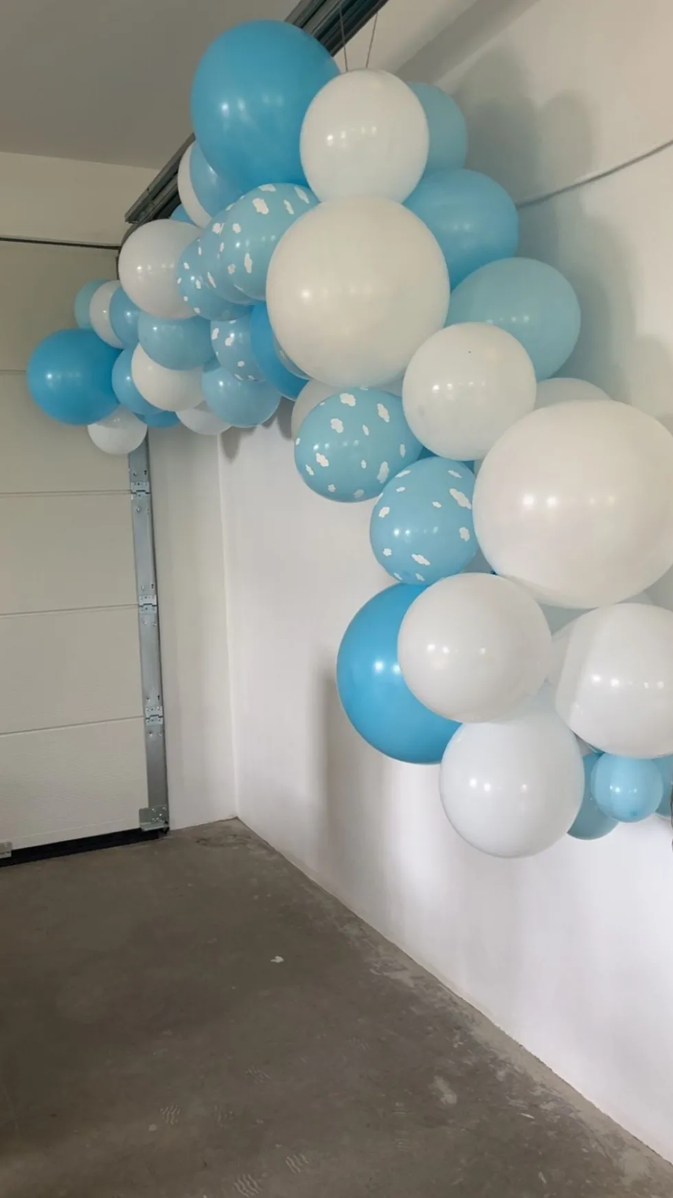 Ballonbue Blå/Hvid