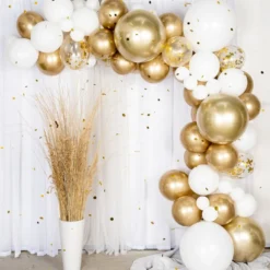 Ballonbue Guld/Krom