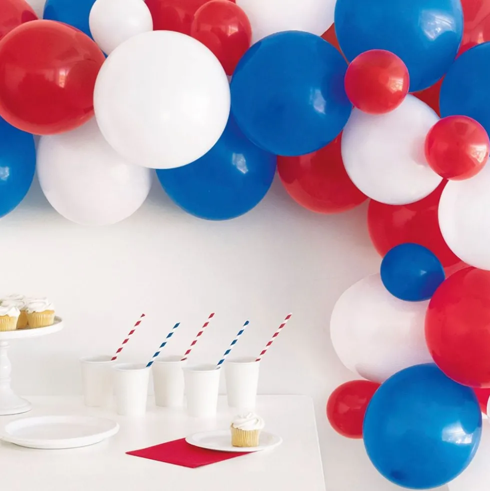Ballonbue Rød/Hvid/Blå