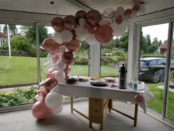 Ballonbue Rosaguld