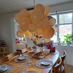 Ballonbue Sæt Gold Blush/Roséguld