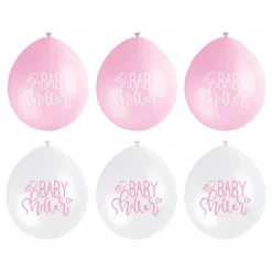 Balloner Baby Shower Lyserød