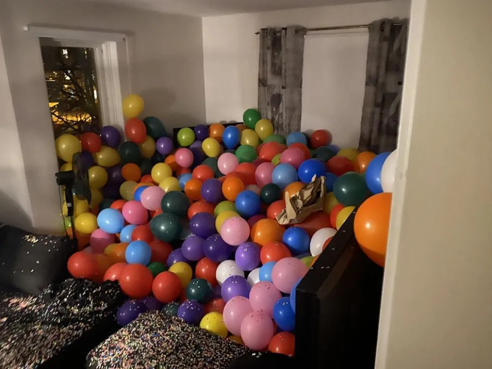 Balloner Flerfarvede