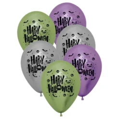 Balloner Happy Halloween Metallic