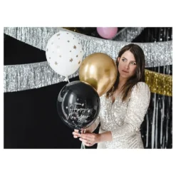 Balloner Happy New Year Guldmix