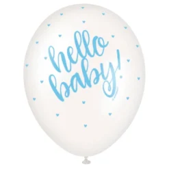 Balloner Hello Baby Blå