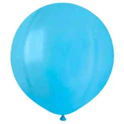 Balloner Lyseblå Runde Store
