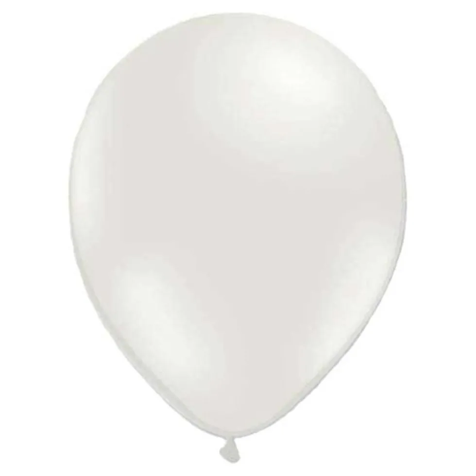 Balloner Metallic Hvid