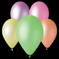 Balloner Neon Flerfarvede
