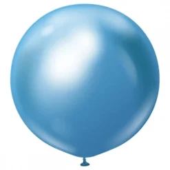 Balloner Professional Superstore Blue Chrome