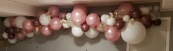 Balloner Roséguld Runde Store