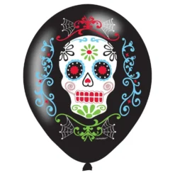 Balloner Sorte Day of the Dead
