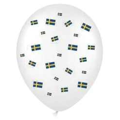 Balloner Svenske Flag