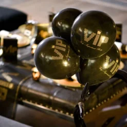 Balloner VIP Sort/Guld