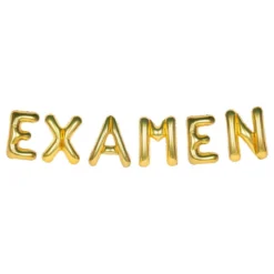 Ballongguirlande Eksamen Guld
