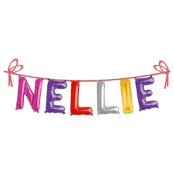 Ballonguirlande Folie Navn