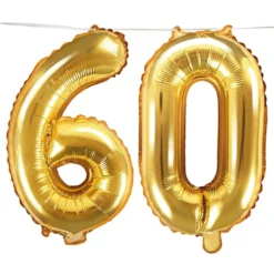 Ballonguirlande 60 Guld/Champagne