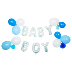 Ballonguirlander Baby Boy