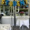 Ballonguirlande Student Blå/Gul