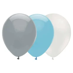 Ballonkombi Grå/Lyseblå/Hvid