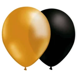 Ballonkombi Guld/Sort