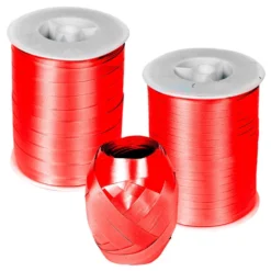 Ballonsnor Metallic Rød