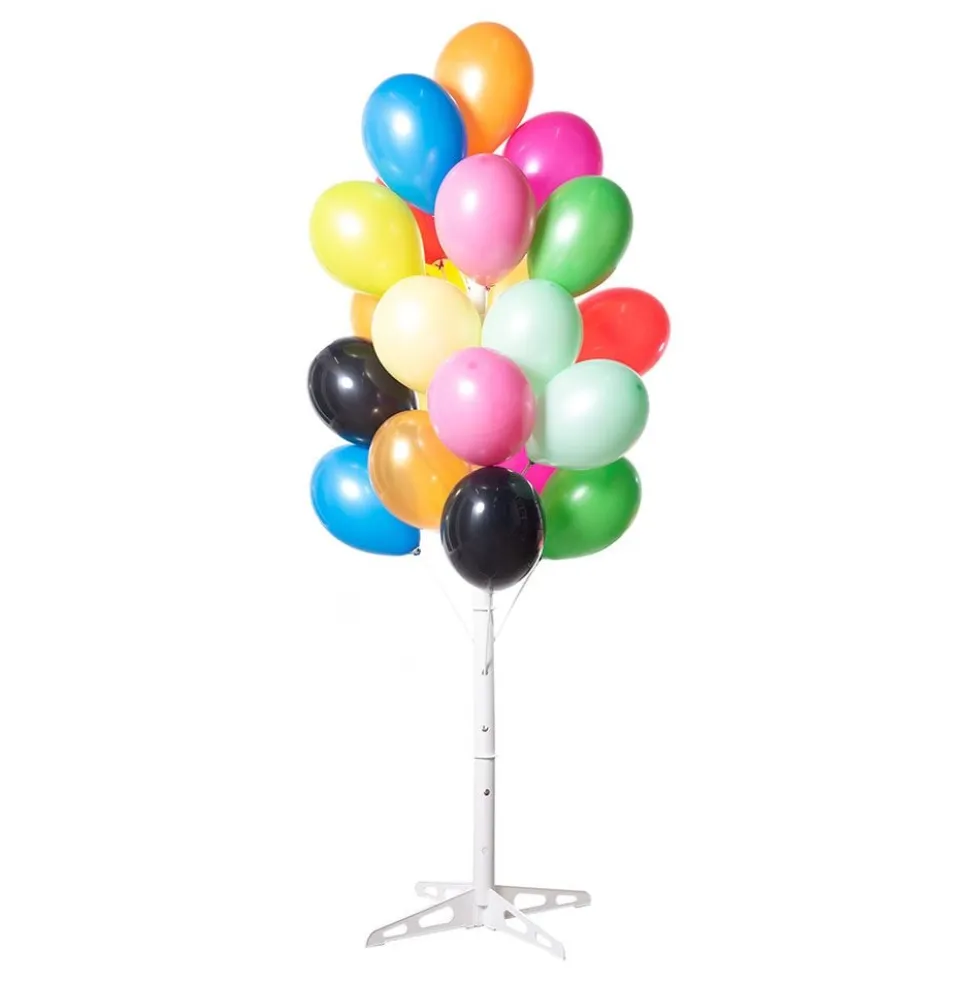 Ballonstativ Hvidt