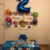 Banderole Happy Birthday Regnbue