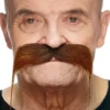 Bandit Moustache Brun