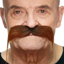 Bandit Moustache Brun