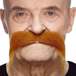 Bandit Moustache Orange