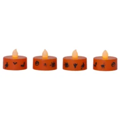 Batteridrevne Fyrfadslys Halloween LED