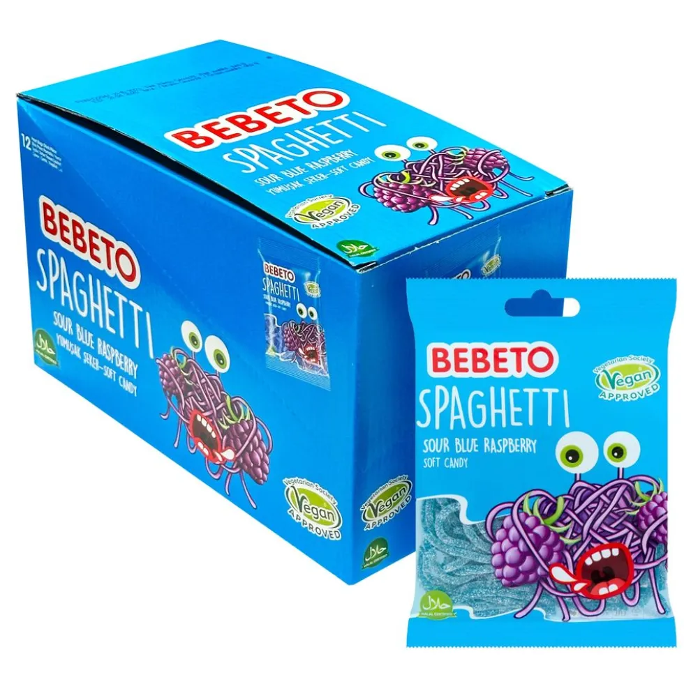 Bebeto Spaghetti Blue Raspberry Storpak