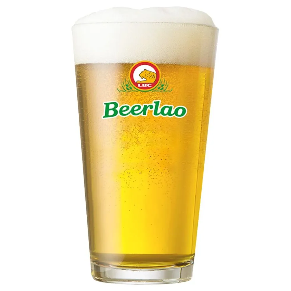 Beerlao Conil Ølglas