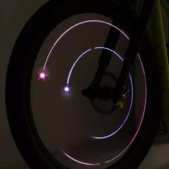 Belysning til cykelhjul Unicorn