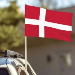 Bilflag Dansk Flag