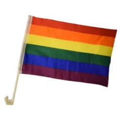 Bilflag Regnbue
