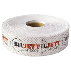 Billetter på Rulle