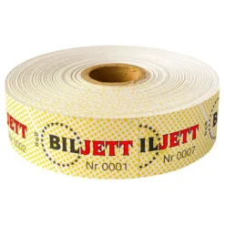 Billetter på Rulle